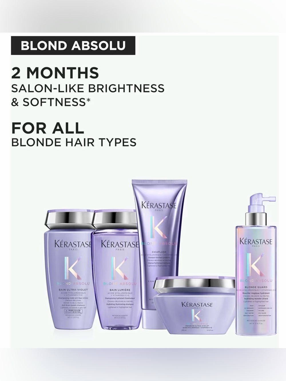 Kérastase Blond Absolu Bain Lumière Shampoo for Lightened or Highlighted hair - Picture 9 of 9